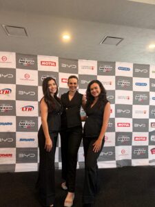 Edecanes Lionne en la BYD Racing Cup